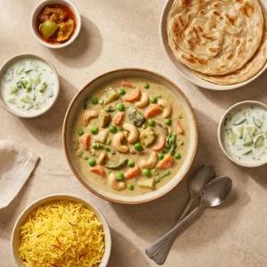Veg Kurma Set