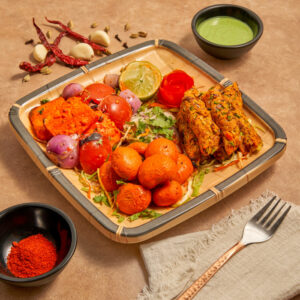 (Veg Platter) Herbivore Wine Bottle Package