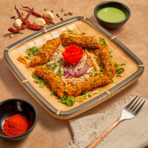 Vegetable Seekh Kebab (V)